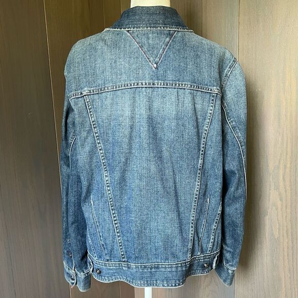 TOMMY HILFIGER Jean Jacket Women 1X - Picture 4 of 11
